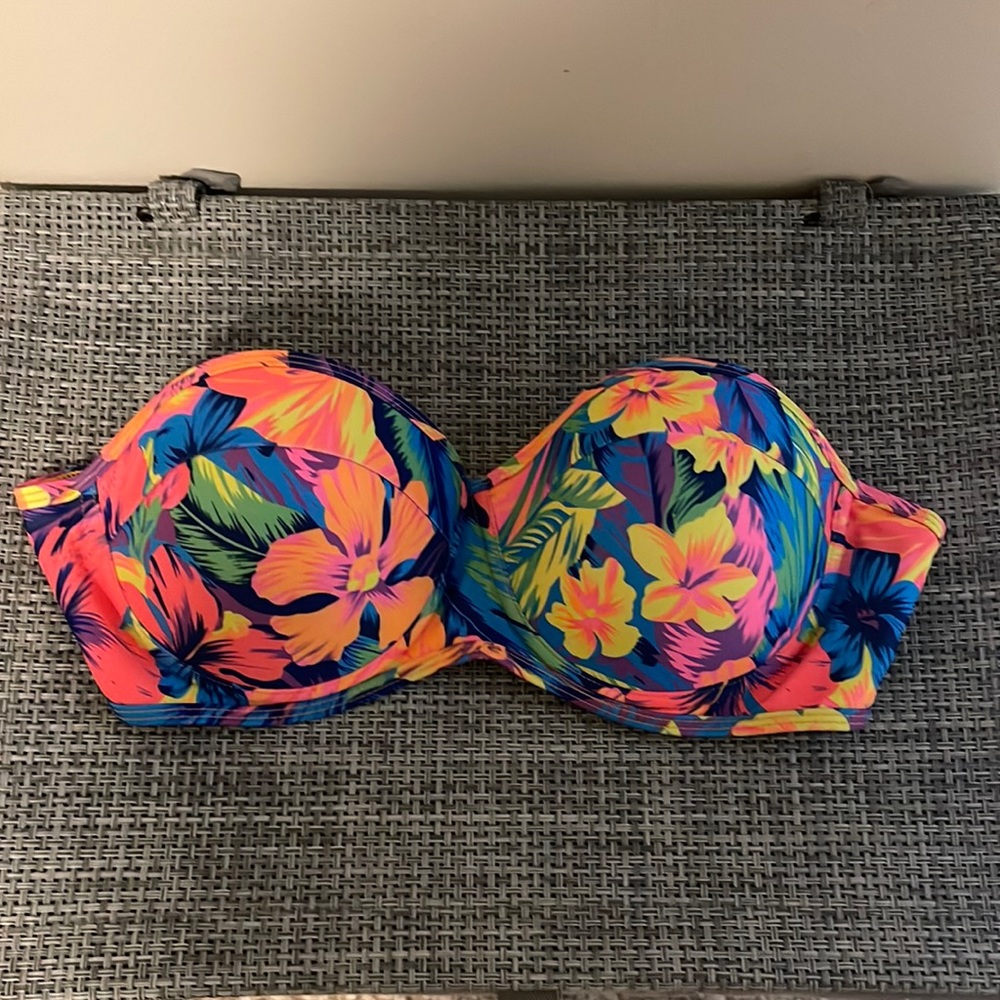 Swim Suit Top, strapless